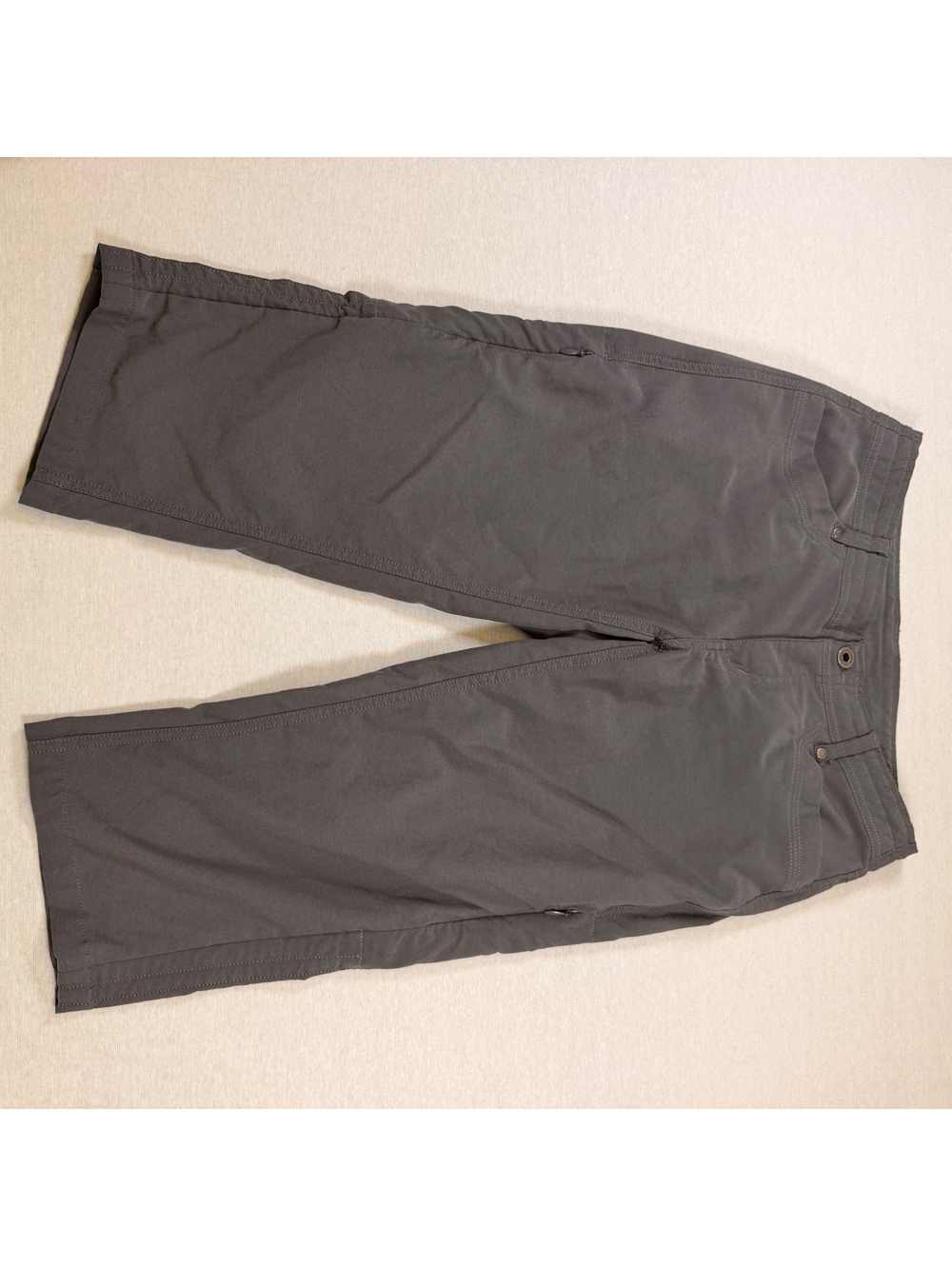 Kuhl Trekr Kapri Womens Size 4 Gray Hiking Capri Pants